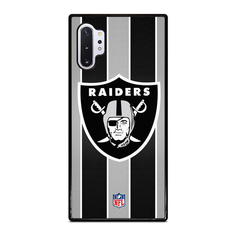 OAKLAND RAIDERS STRIPE LOGO Samsung Galaxy Note 10 Plus Case