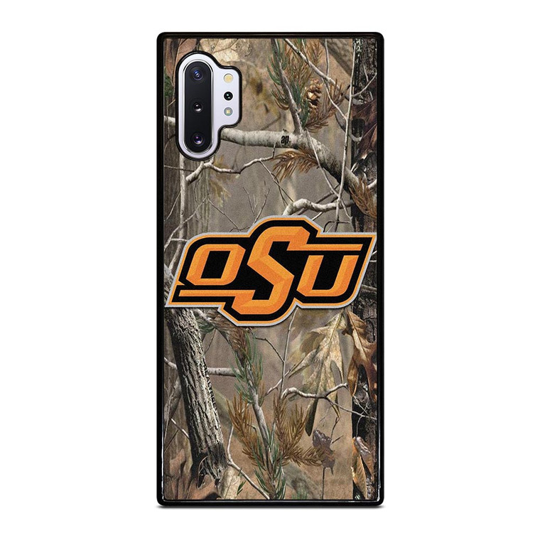 OKLAHOMA STATE UNIVERSITY CAMO LEAF Samsung Galaxy Note 10 Plus Case