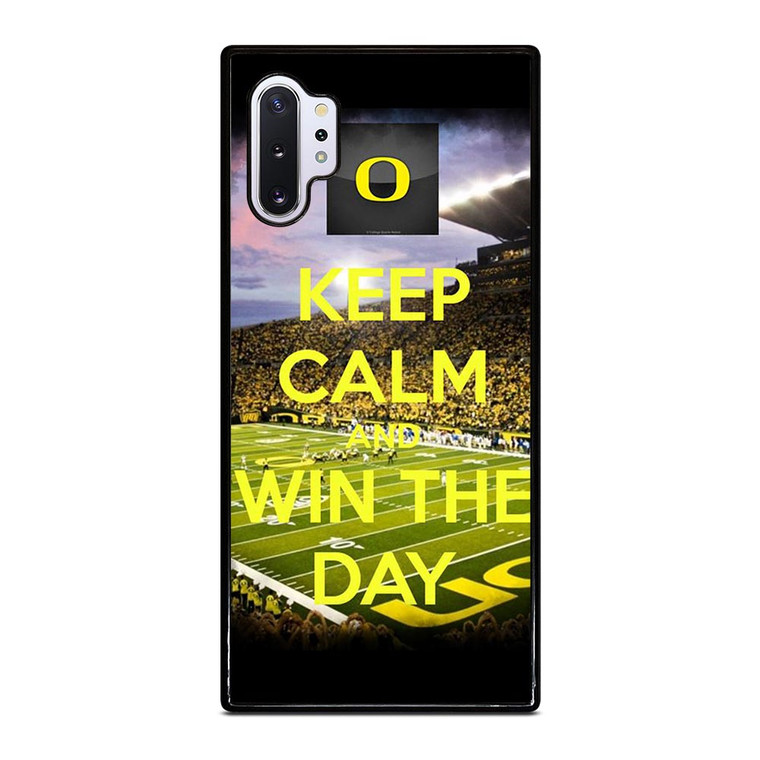 OREGON DUCKS WIN THE DAY Samsung Galaxy Note 10 Plus Case