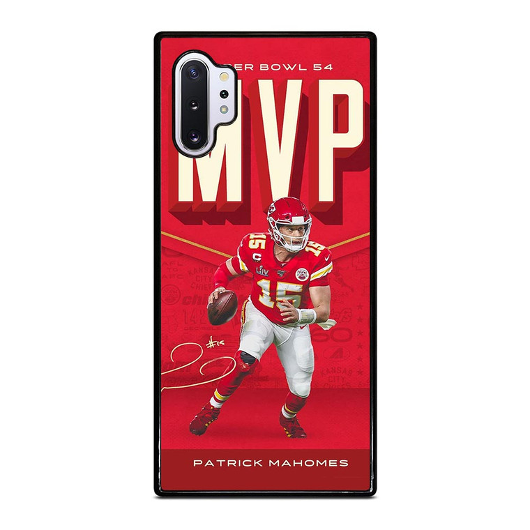 PATRICK MAHOMES KANSAS CITY CHIEFS MVP Samsung Galaxy Note 10 Plus Case
