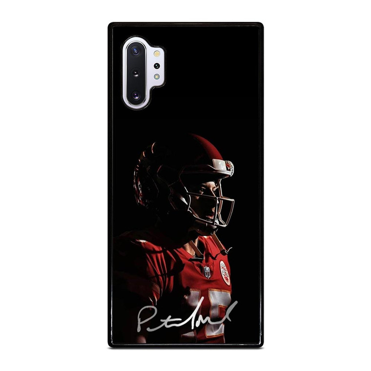 PATRICK MAHOMES KC CHIEFS SIGNATURE Samsung Galaxy Note 10 Plus Case