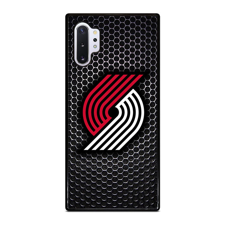 PORTLAND TRAIL BLAZERS SYMBOL METAL Samsung Galaxy Note 10 Plus Case