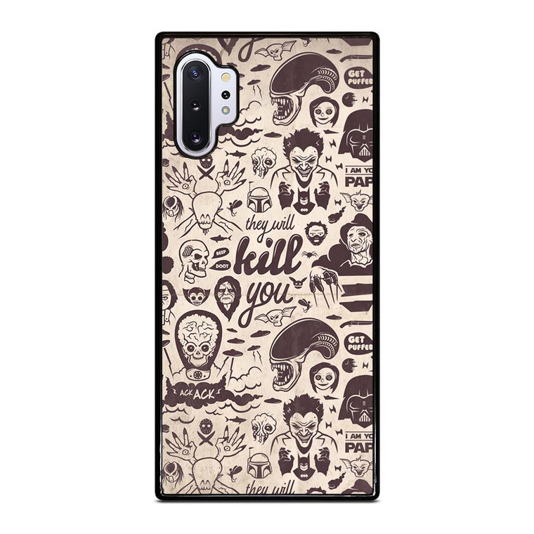 SLASHER PATTERN Samsung Galaxy Note 10 Plus Case