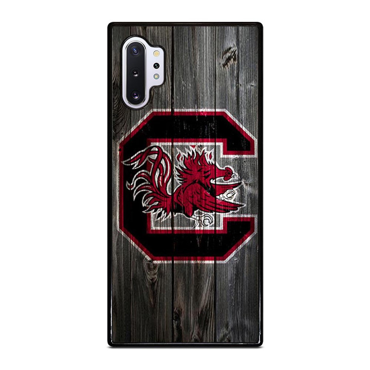 SOUTH CAROLINA GAMECOCKS WOODEN LOGO Samsung Galaxy Note 10 Plus Case