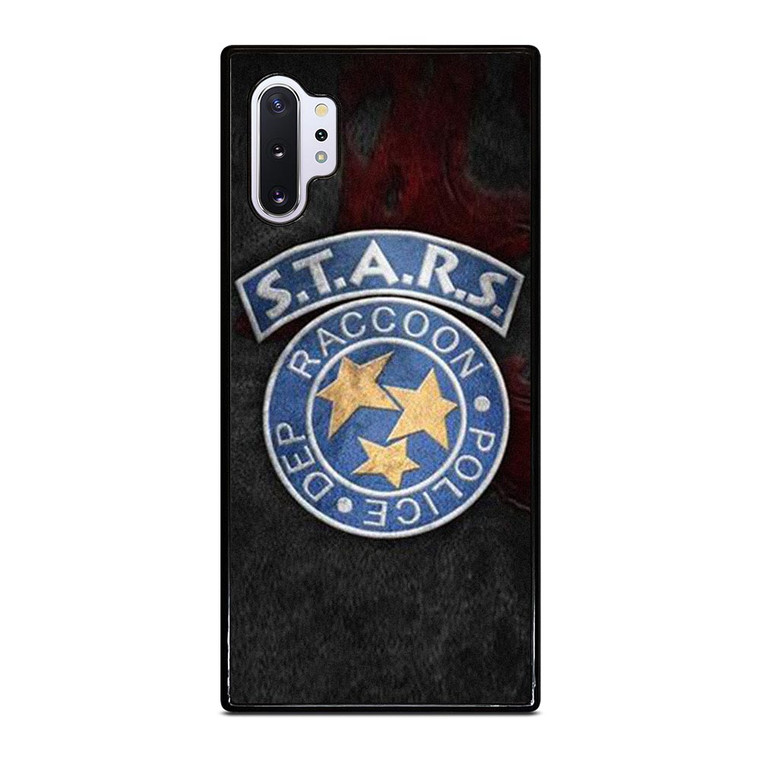 STARS RACCOON POLICE DEP BADGE Samsung Galaxy Note 10 Plus Case