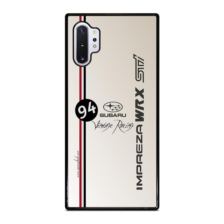 SUBARUWRX STI VINTAGE CAR Samsung Galaxy Note 10 Plus Case