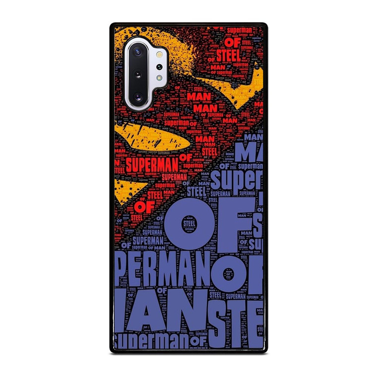 SUPERMAN LOGO ART WALL Samsung Galaxy Note 10 Plus Case