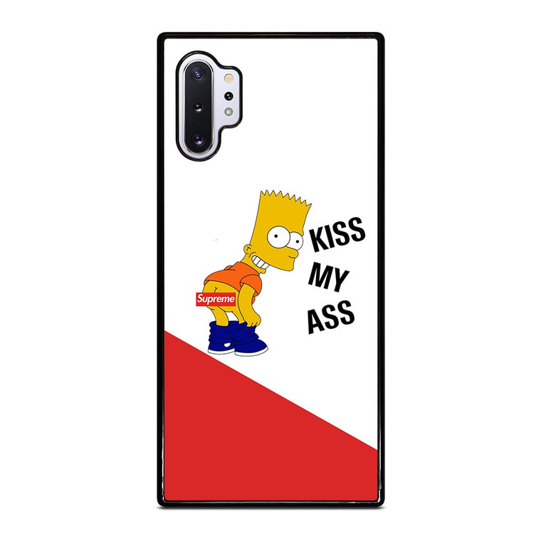 SUPREME BART SIMPSON KISS MY ASS Samsung Galaxy Note 10 Plus Case SUPREME BART SIMPSON KISS MY ASS Samsung Galaxy Note 10 Plus Case
