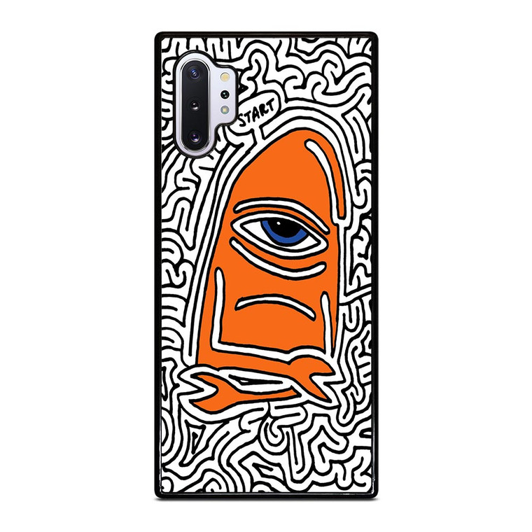 TOY MACHINE SKATEBOARD DOODLE Samsung Galaxy Note 10 Plus Case TOY MACHINE SKATEBOARD DOODLE Samsung Galaxy Note 10 Plus Case