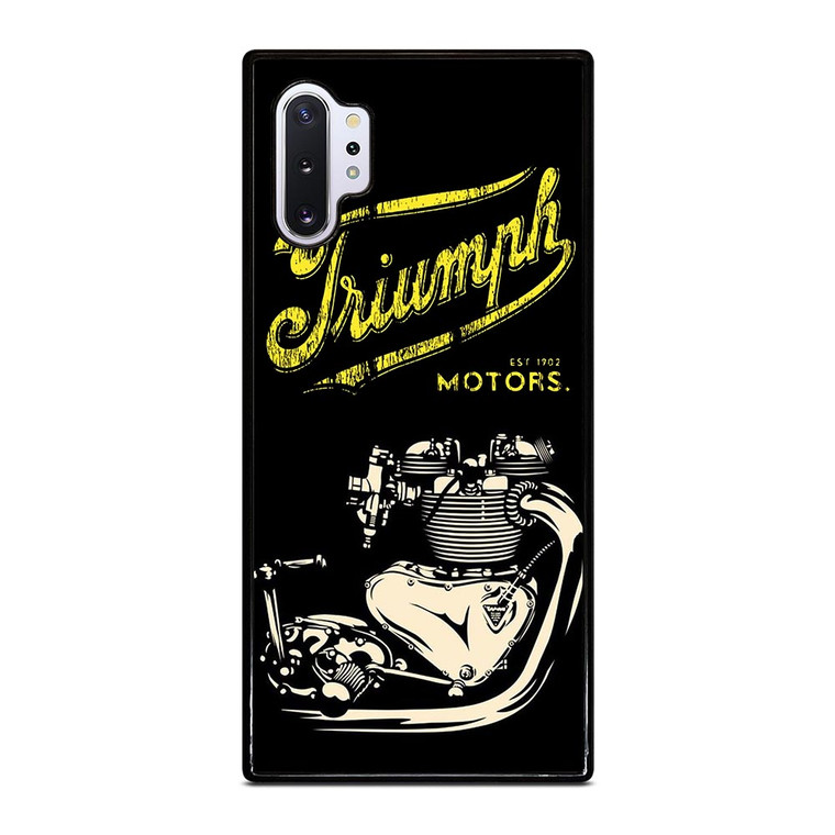 TRIUMPH MOTORCYCLE 1902 Samsung Galaxy Note 10 Plus Case TRIUMPH MOTORCYCLE 1902 Samsung Galaxy Note 10 Plus Case