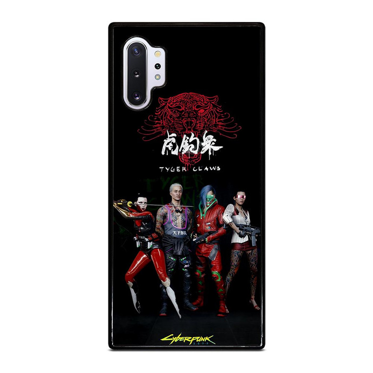 TYGER CLAWS CYBERPUNK 2077 Samsung Galaxy Note 10 Plus Case TYGER CLAWS CYBERPUNK 2077 Samsung Galaxy Note 10 Plus Case