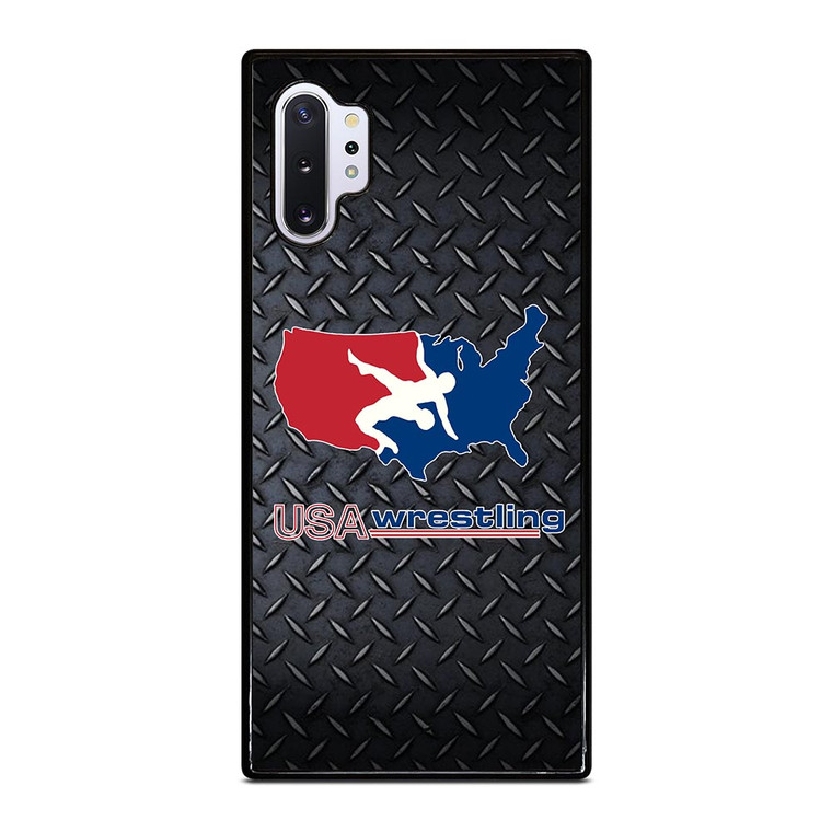 USA WRESTLING METAL LOGO Samsung Galaxy Note 10 Plus Case USA WRESTLING METAL LOGO Samsung Galaxy Note 10 Plus Case