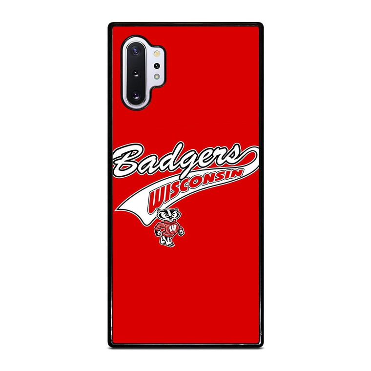 WISCONSIN BADGERS FOOTBALL SYMBOL Samsung Galaxy Note 10 Plus Case
