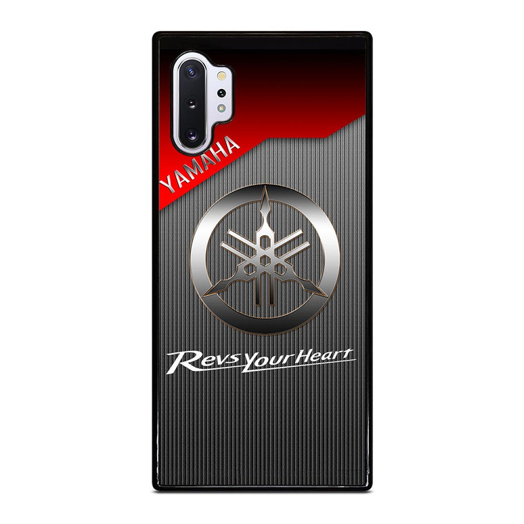 YAMAHA REVS YOUR HEART METAL LOGO Samsung Galaxy Note 10 Plus Case