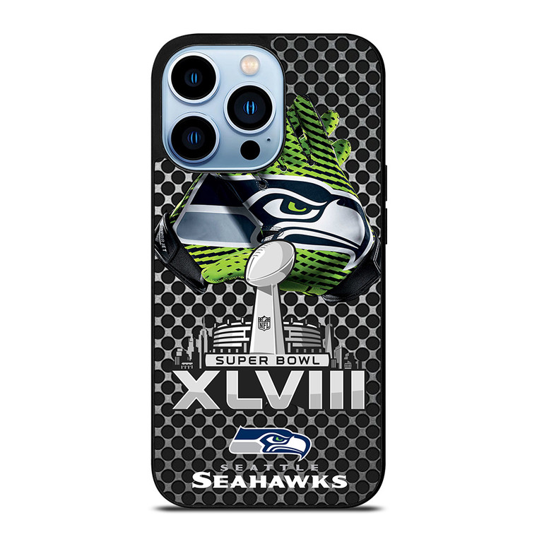 SEATTLE SEAHAWKS SUPER BOWL 48 iPhone 13 Pro Max Case