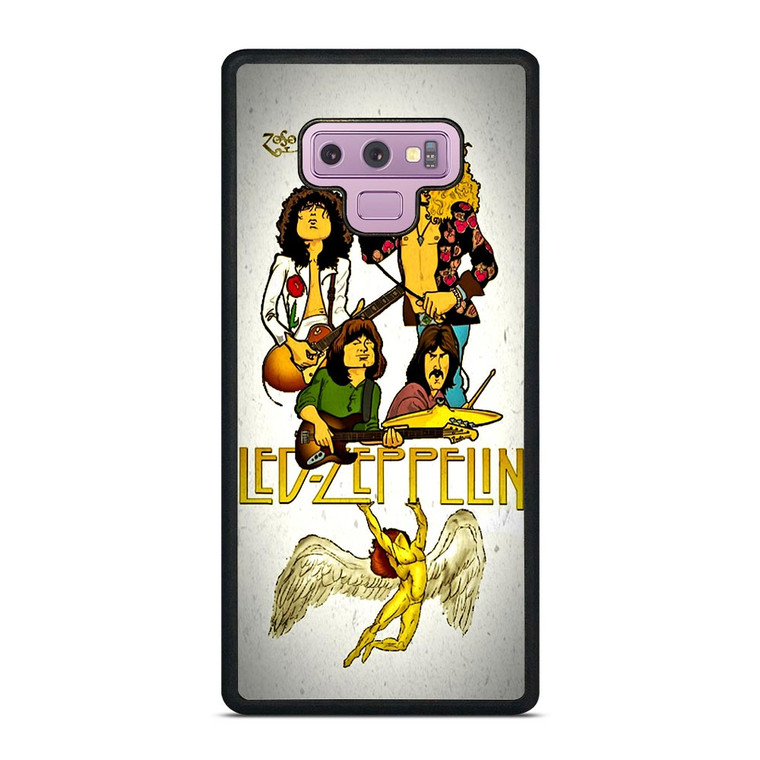 LED ZEPPELIN ROCK BAND ART Samsung Galaxy Note 9 Case