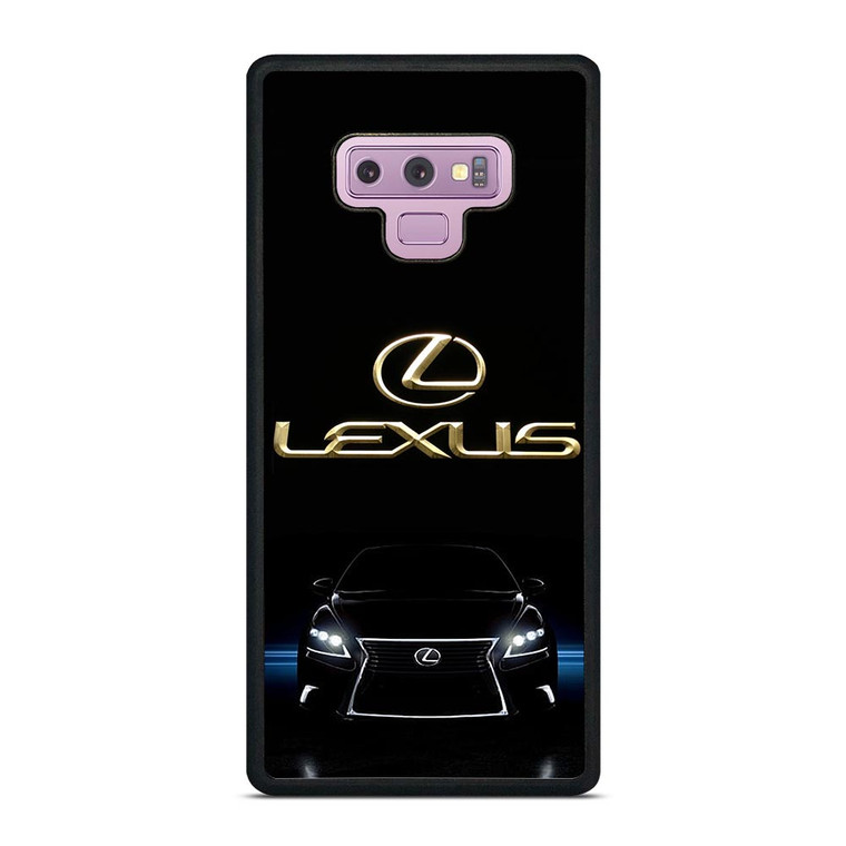 LEXUS CAR GOLD LOGO Samsung Galaxy Note 9 Case