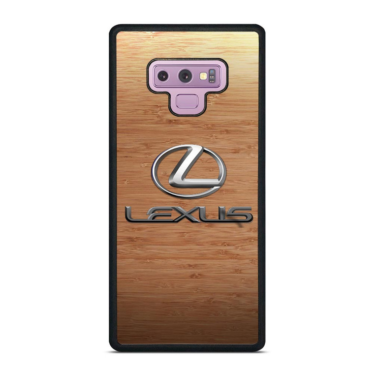 LEXUS WOODEN LOGO Samsung Galaxy Note 9 Case