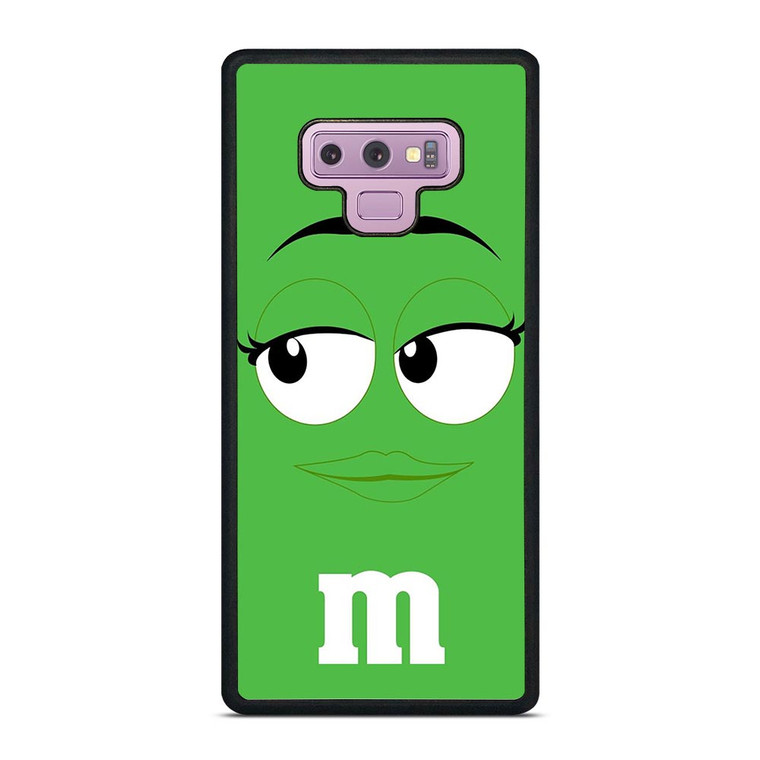 M&M GREEN Samsung Galaxy Note 9 Case