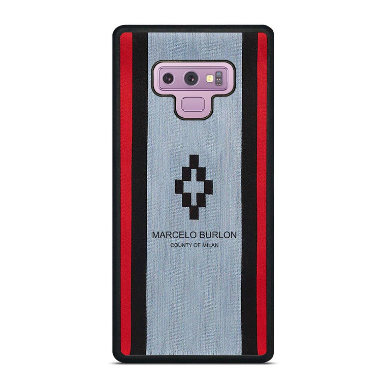 MARCELO BURLON STRIPE LOGO Samsung Galaxy Note 9 Case