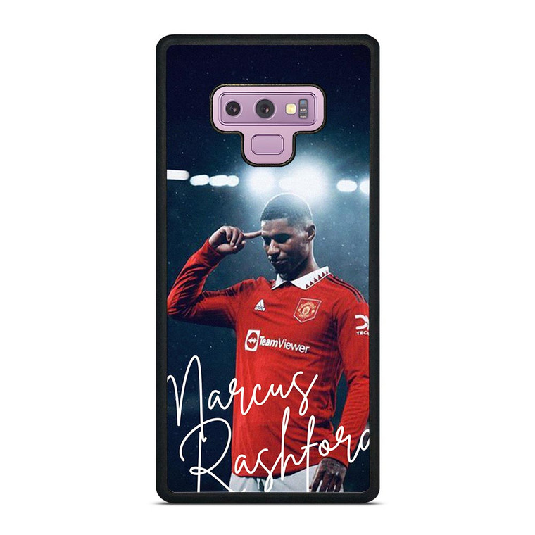 MARCUS RASHFORD MANCHESTER UNITED CELEBRATION Samsung Galaxy Note 9 Case