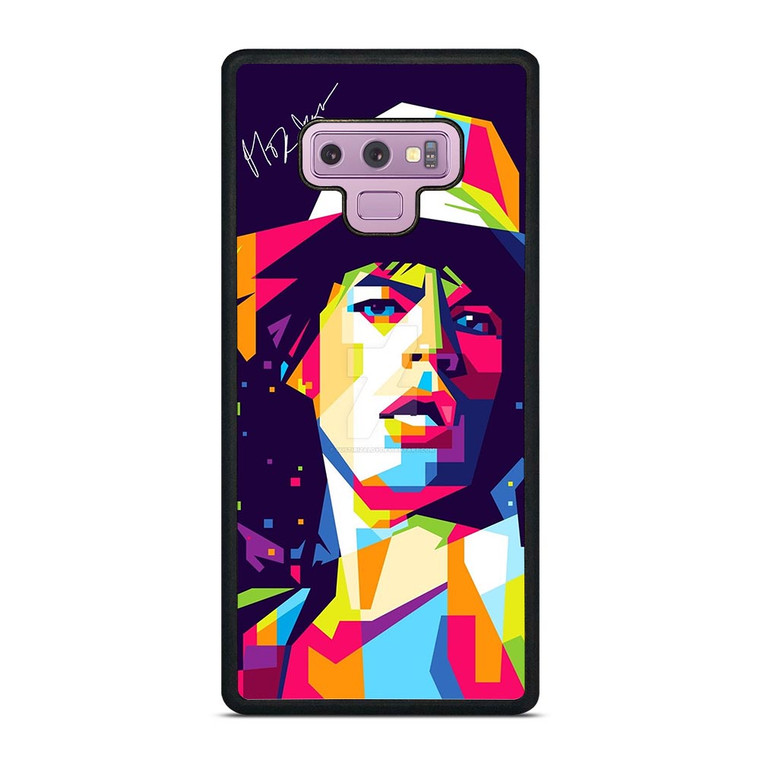 MICK JAGGER WPAP ART Samsung Galaxy Note 9 Case