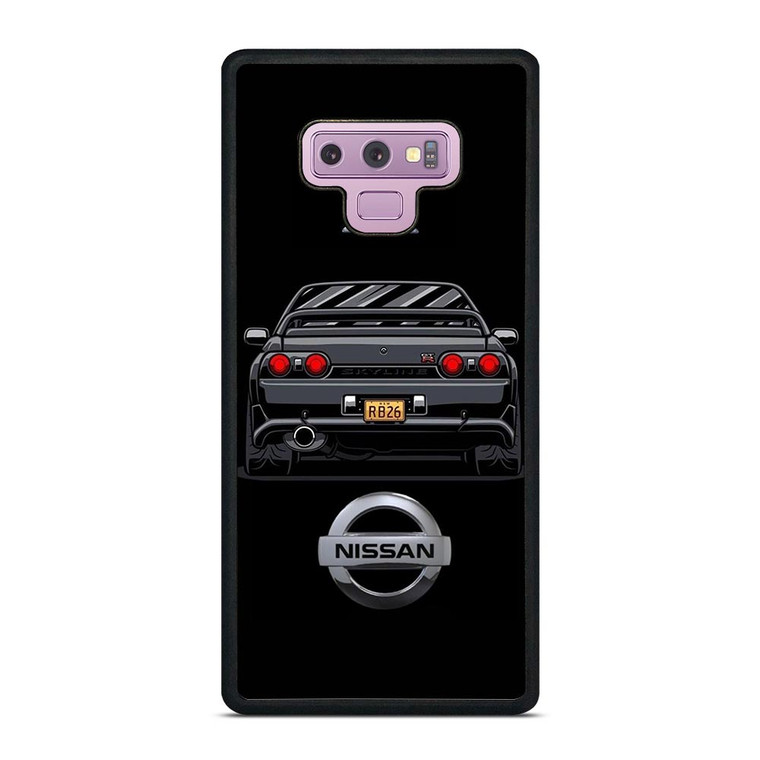 NISSAN GTR R35 ILLUSTRATION Samsung Galaxy Note 9 Case