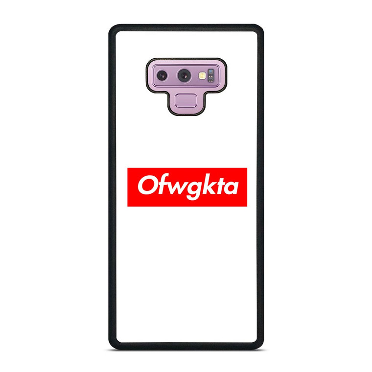 ODD FUTURE OFWGKTA SUPREME Samsung Galaxy Note 9 Case