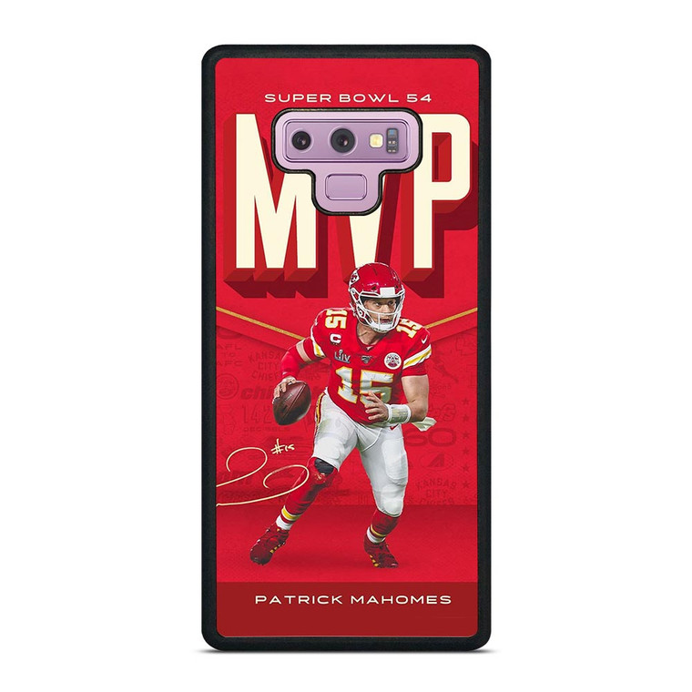 PATRICK MAHOMES KANSAS CITY CHIEFS MVP Samsung Galaxy Note 9 Case