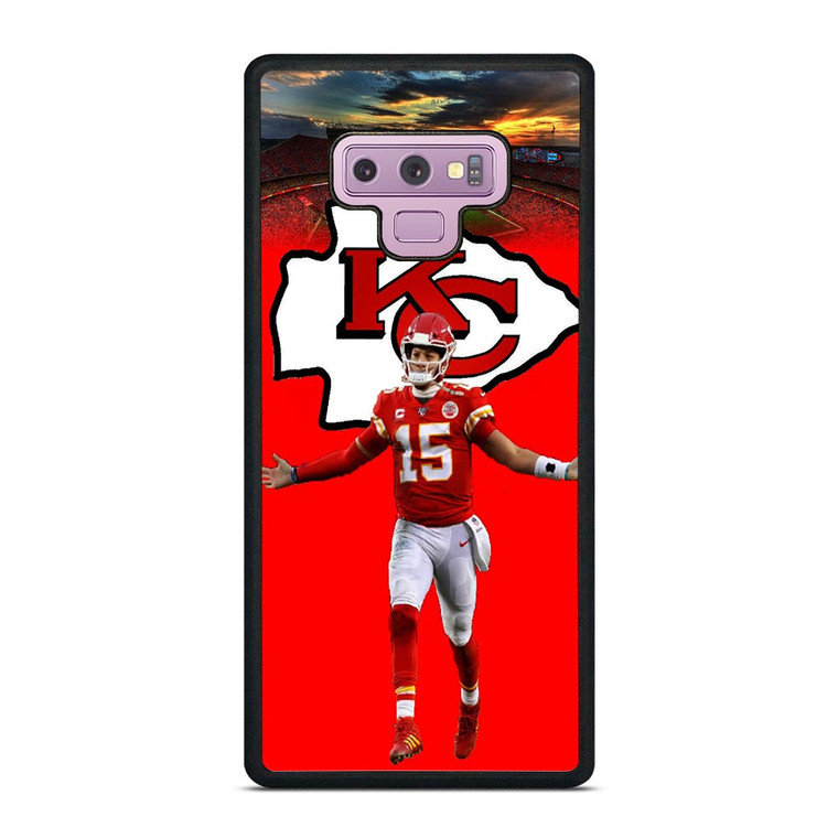 PATRICK MAHOMES KC CHIEFS LOGO Samsung Galaxy Note 9 Case