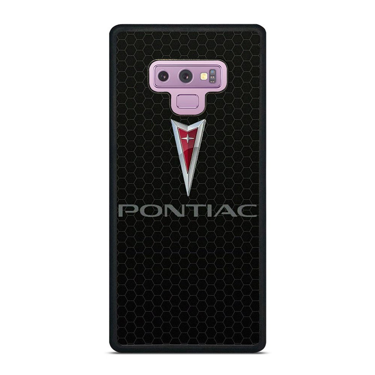 PONTIAC AUTOMOBILE LOGO METAL Samsung Galaxy Note 9 Case