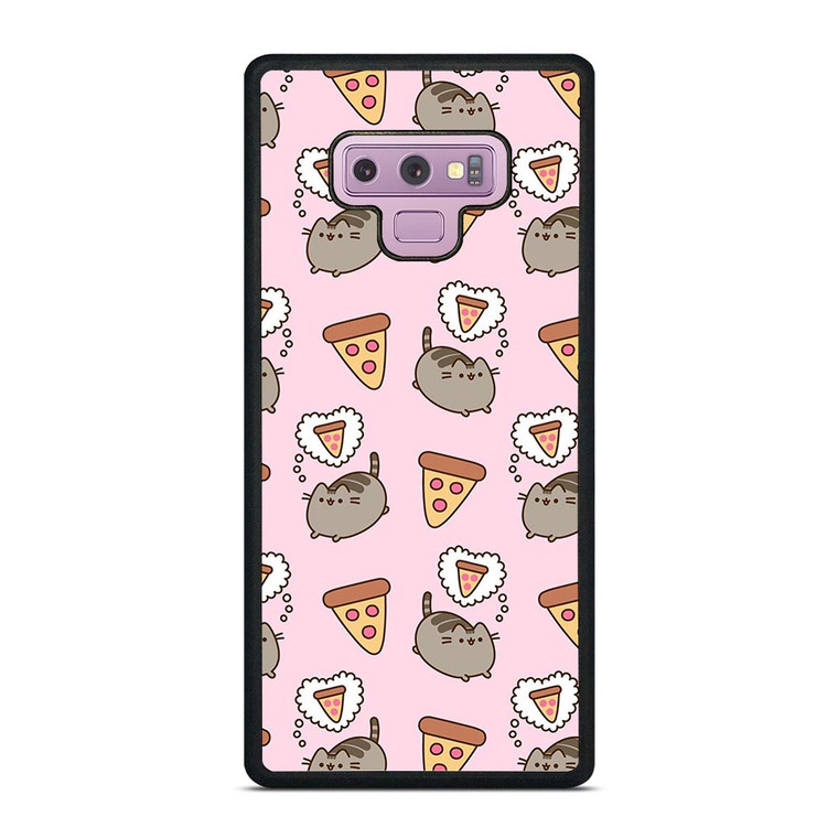 PUSHEEN THE CAT PIZZA Samsung Galaxy Note 9 Case
