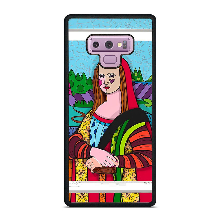 ROMERO BRITTO MONALISA Samsung Galaxy Note 9 Case