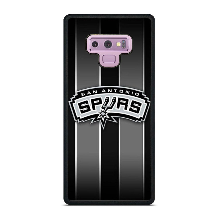 SAN ANTONIO SPURS NBA STRIPE LOGO Samsung Galaxy Note 9 Case