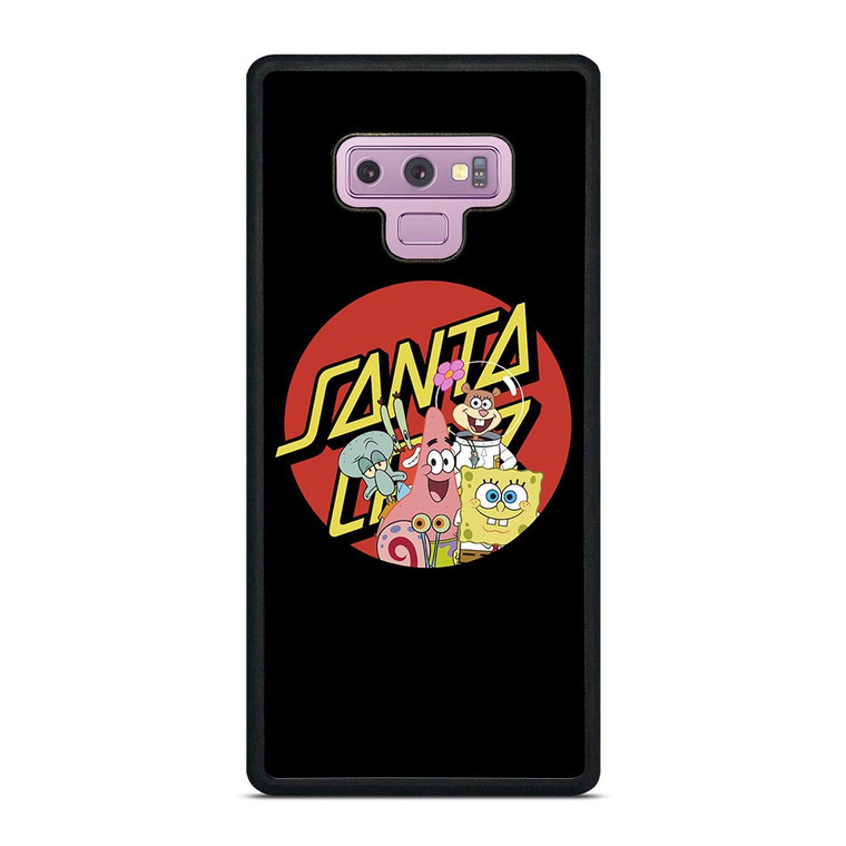 SANTA CRUZ SKATEBOARD X SPONGEBOB Samsung Galaxy Note 9 Case