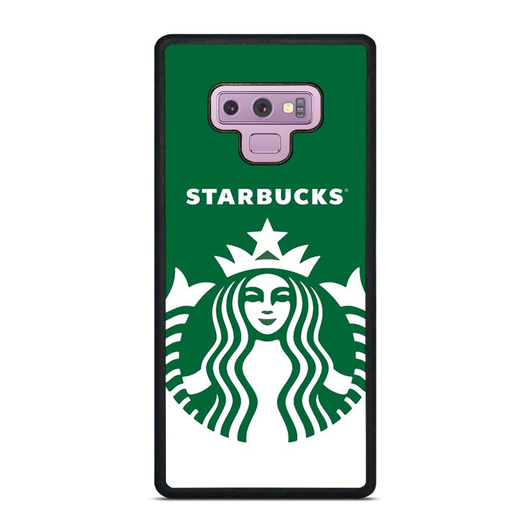 STARBUCKS COFFEE GREEN WALL Samsung Galaxy Note 9 Case