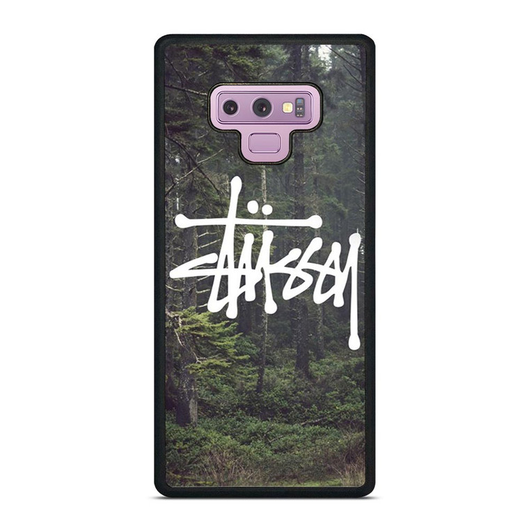 STUSSY SPOOKY FOREST LOGO Samsung Galaxy Note 9 Case