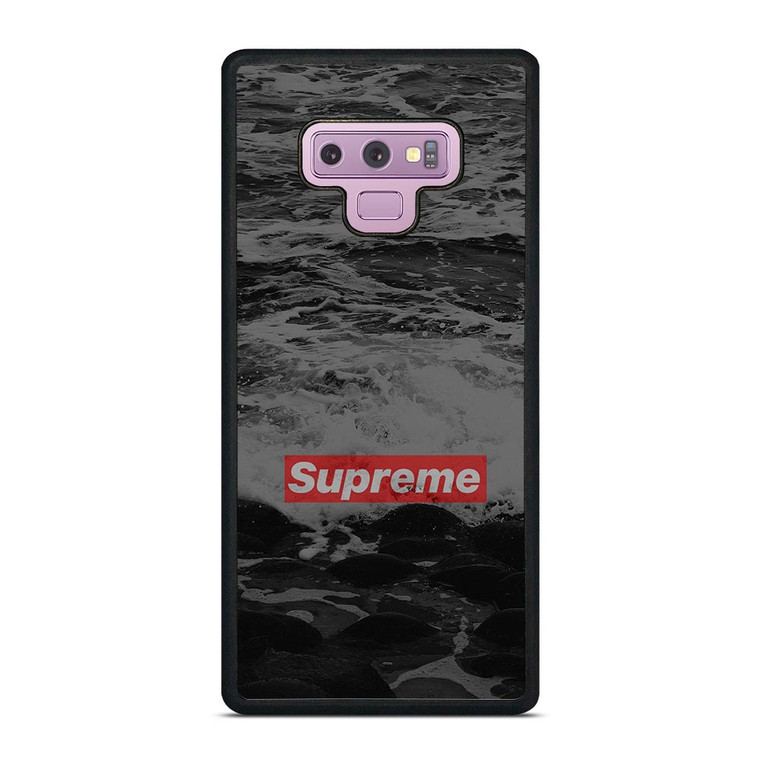 SUPREME LOGO OCEAN Samsung Galaxy Note 9 Case