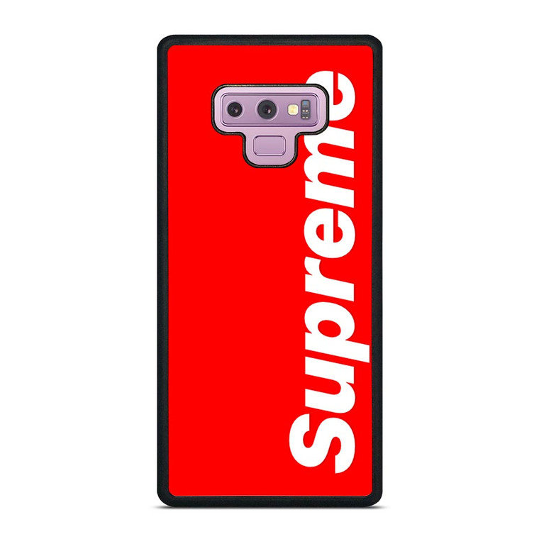 SUPREME RED LOGO Samsung Galaxy Note 9 Case