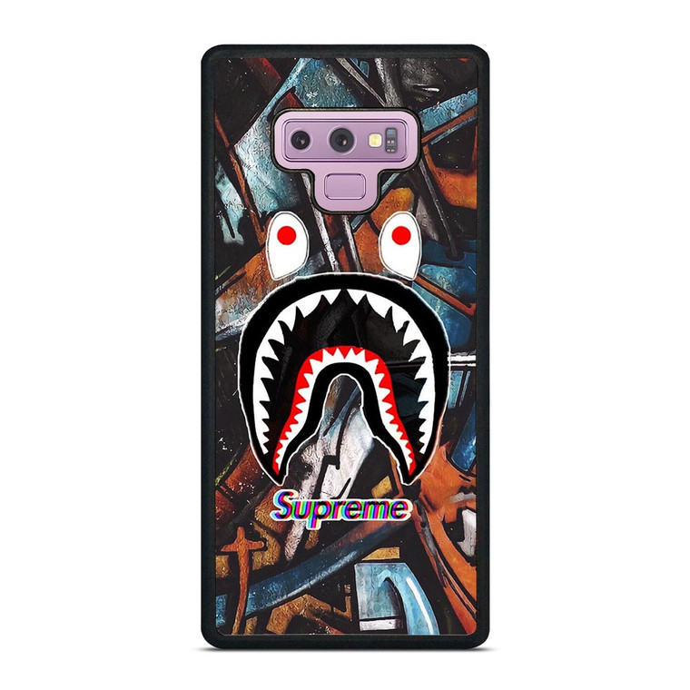 SUPREME X BAPE ABSTRACTIVE Samsung Galaxy Note 9 Case