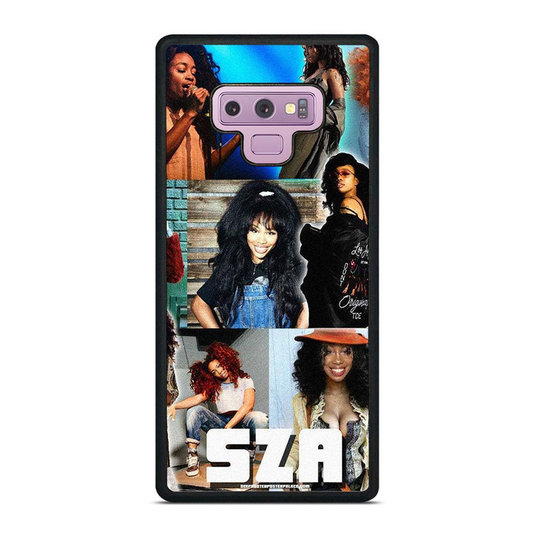 SZA FEMALE SINGER COLLAGE Samsung Galaxy Note 9 Case