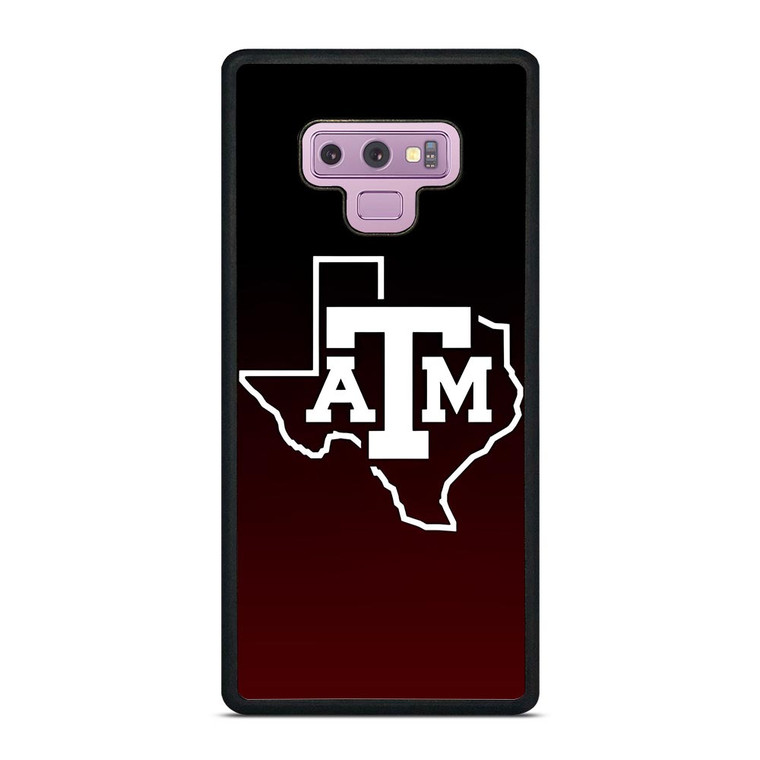 TEXAS A&M AGGIES FOOTBALL SYMBOL Samsung Galaxy Note 9 Case TEXAS A&M AGGIES FOOTBALL SYMBOL Samsung Galaxy Note 9 Case