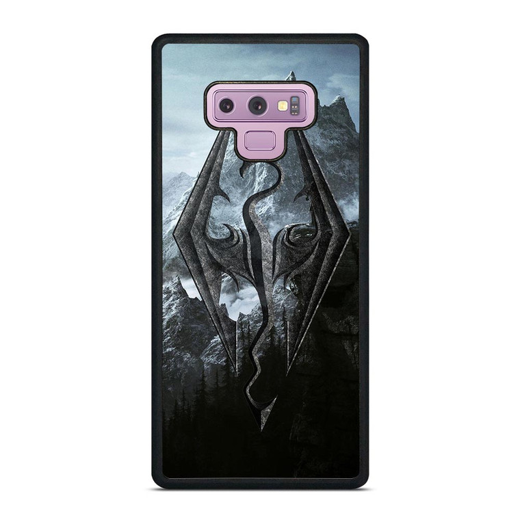 THE ELDER SCROLLS V SKYRIM LOGO Samsung Galaxy Note 9 Case