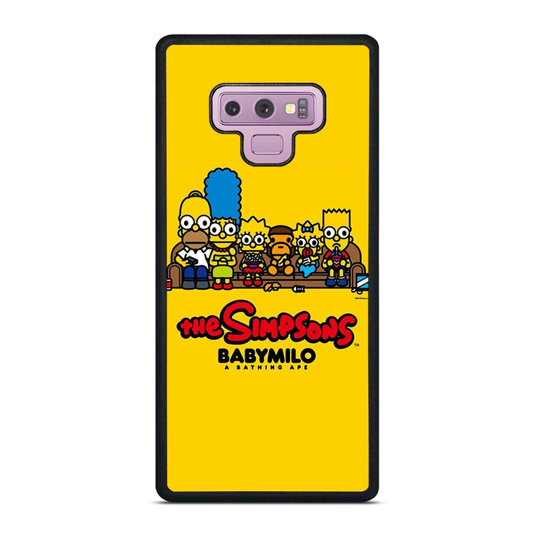 THE SIMPSONS BABY MILO BAPE Samsung Galaxy Note 9 Case