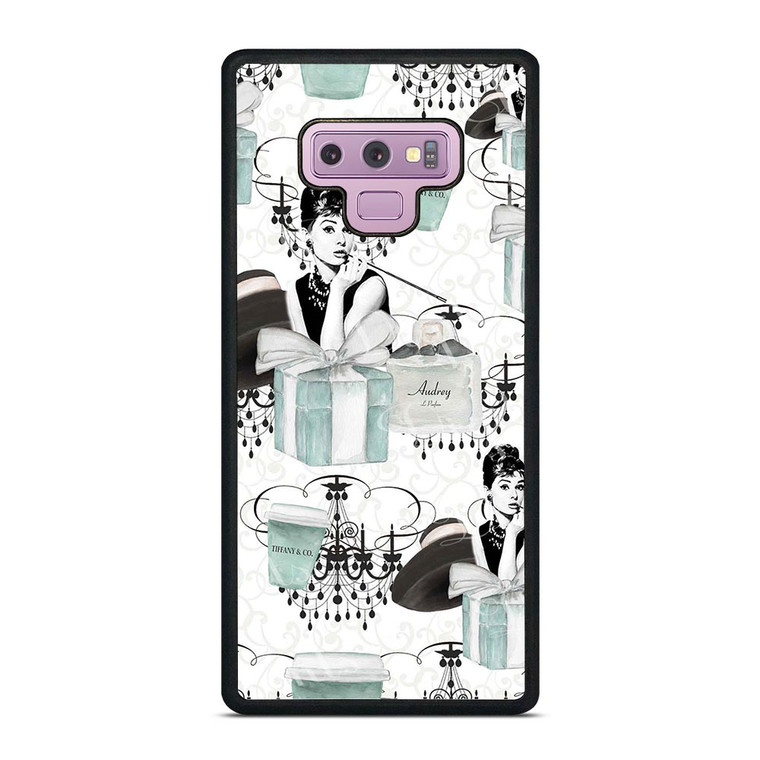 TIFFANY AND CO COLLAGE Samsung Galaxy Note 9 Case TIFFANY AND CO COLLAGE Samsung Galaxy Note 9 Case