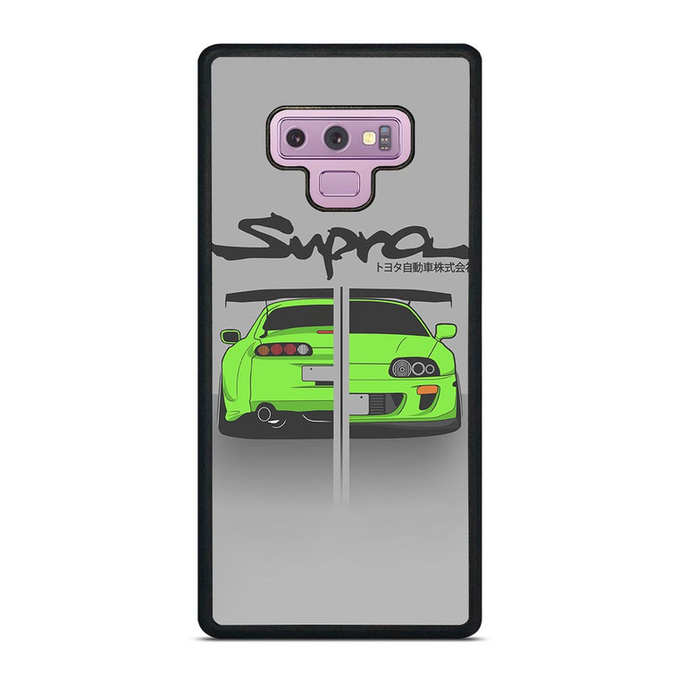 TOYOTA SUPRA CAR CLIPART Samsung Galaxy Note 9 Case TOYOTA SUPRA CAR CLIPART Samsung Galaxy Note 9 Case