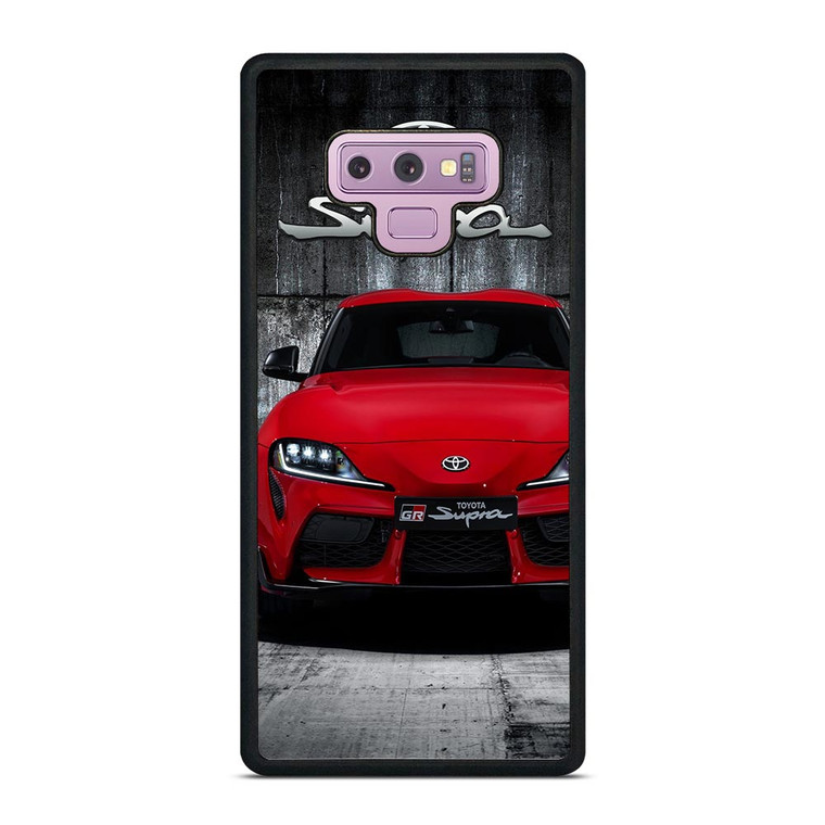 TOYOTA SUPRA RED CAR Samsung Galaxy Note 9 Case