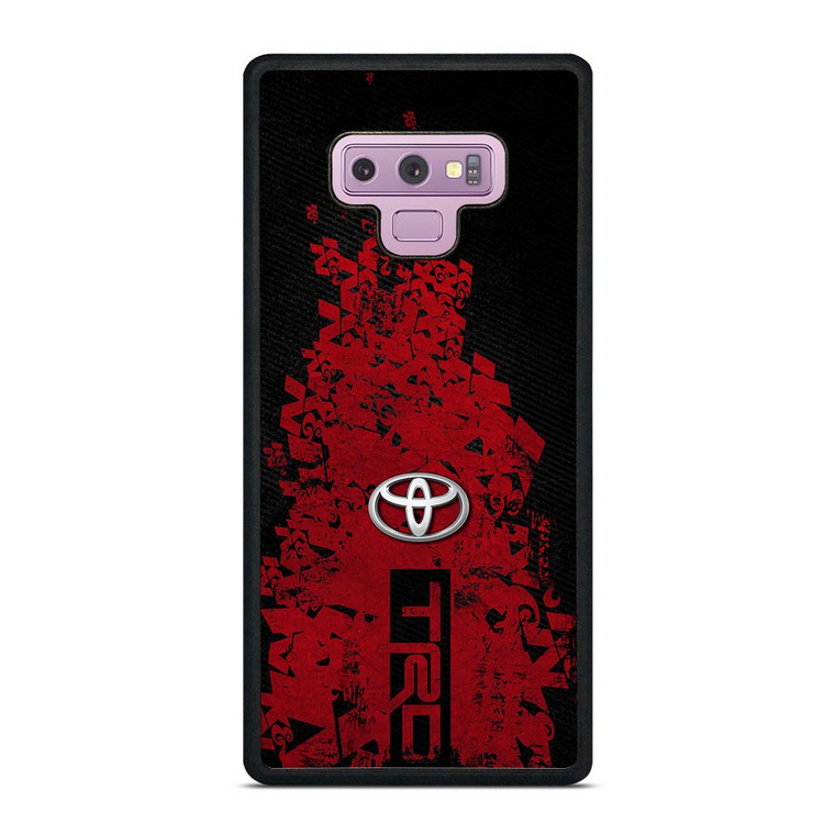 TOYOTA TRD RED CARBON LOGO Samsung Galaxy Note 9 Case TOYOTA TRD RED CARBON LOGO Samsung Galaxy Note 9 Case