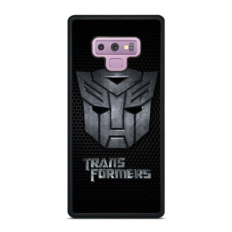 TRANSFORMERS AUTOBOT METAL LOGO Samsung Galaxy Note 9 Case