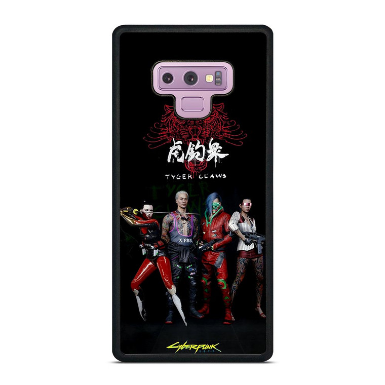 TYGER CLAWS CYBERPUNK 2077 Samsung Galaxy Note 9 Case TYGER CLAWS CYBERPUNK 2077 Samsung Galaxy Note 9 Case